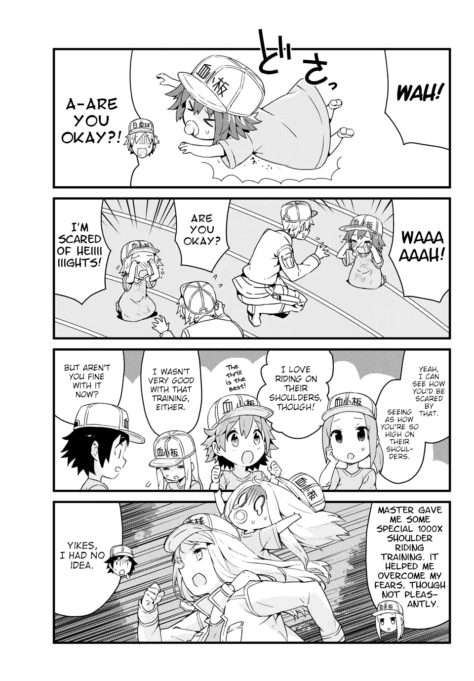 Platelets at Work Chapter 4 page 11 - Chapter 4: Don't Call Me 'Baby'!