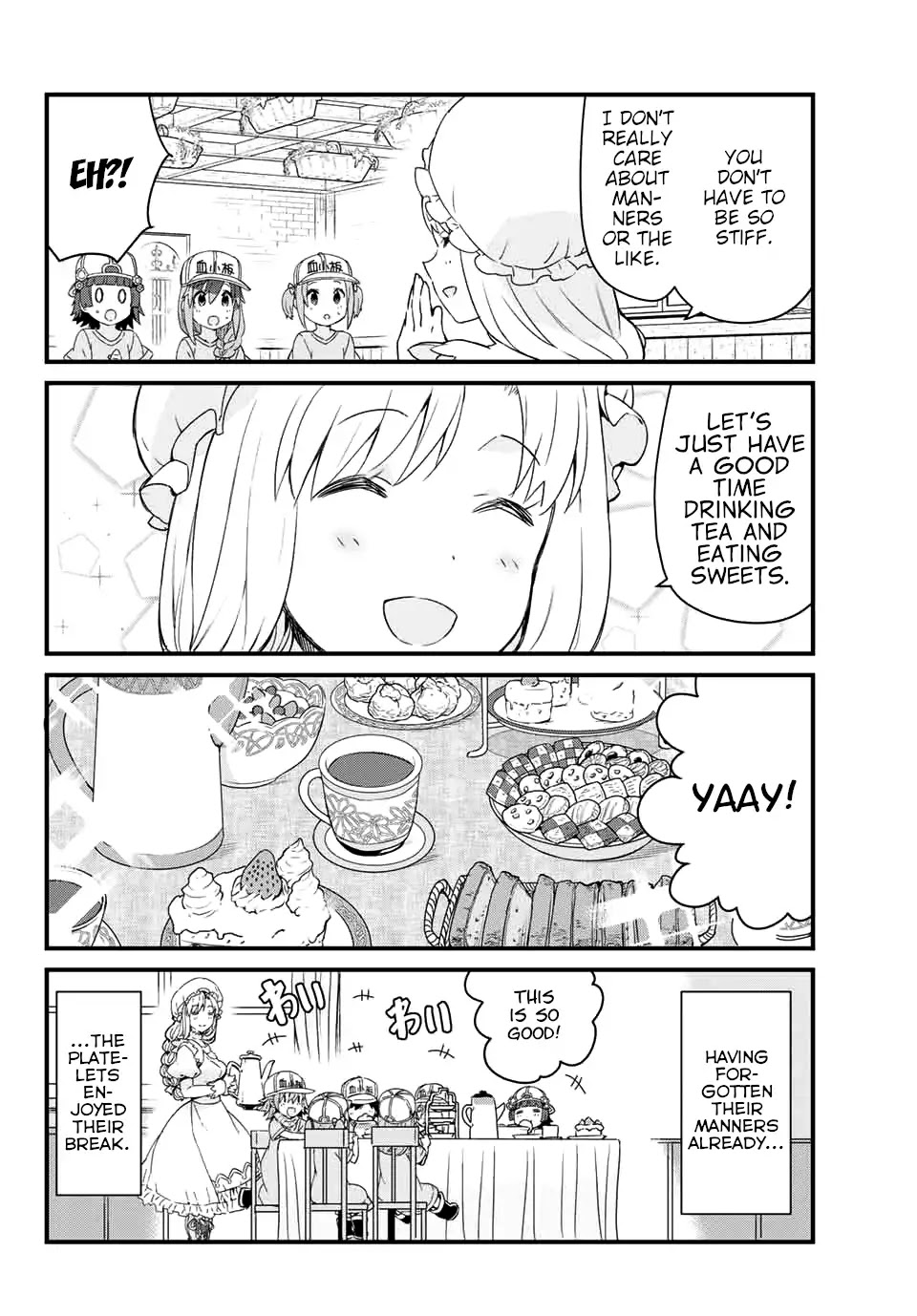 Platelets at Work Chapter 5 page 14 - Chapter 5: You've Been Invited.
