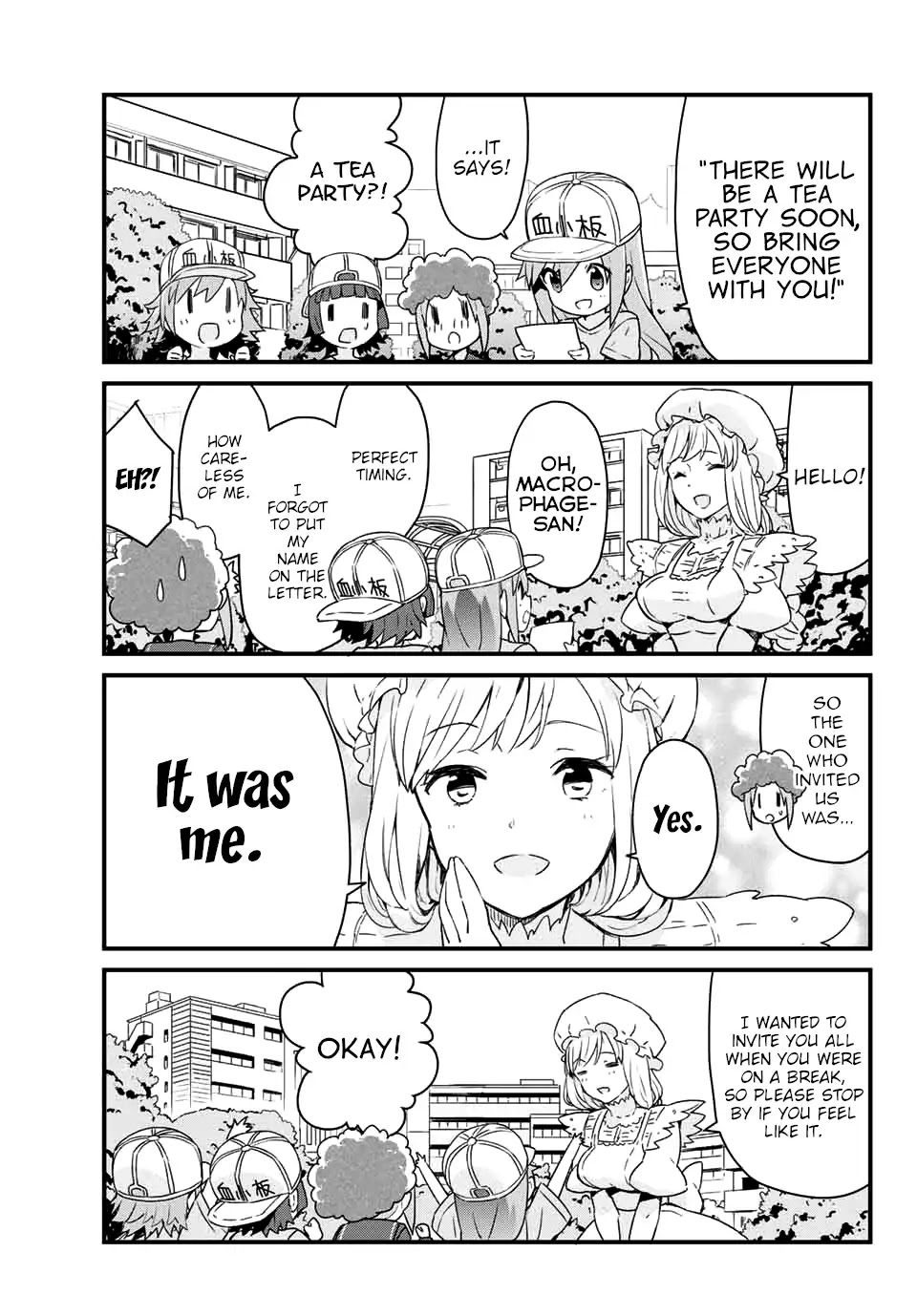 Platelets at Work Chapter 5 page 7 - Chapter 5: You've Been Invited.