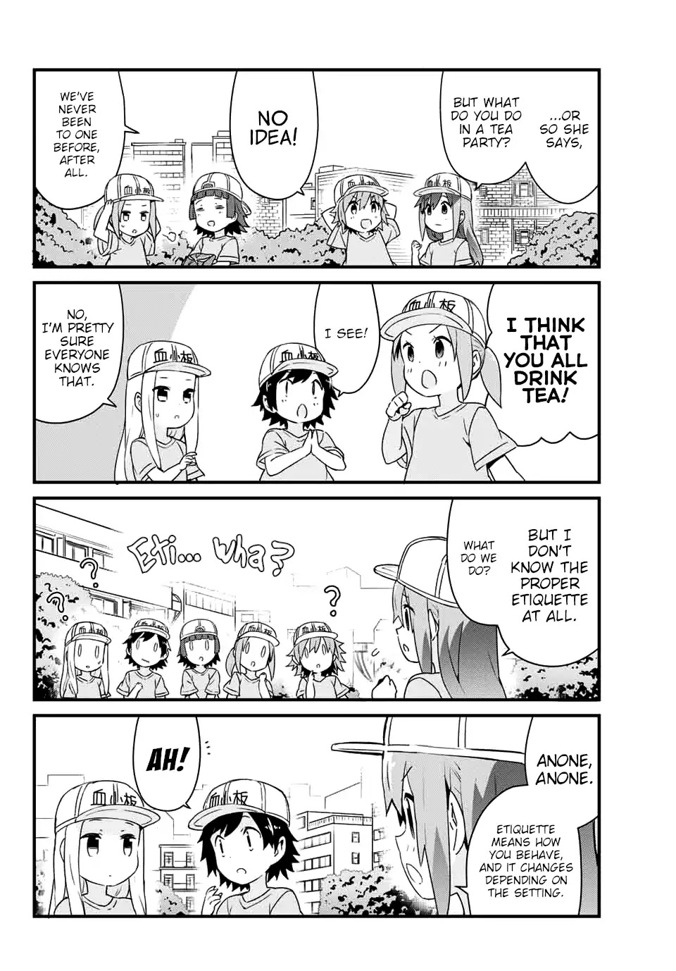 Platelets at Work Chapter 5 page 8 - Chapter 5: You've Been Invited.