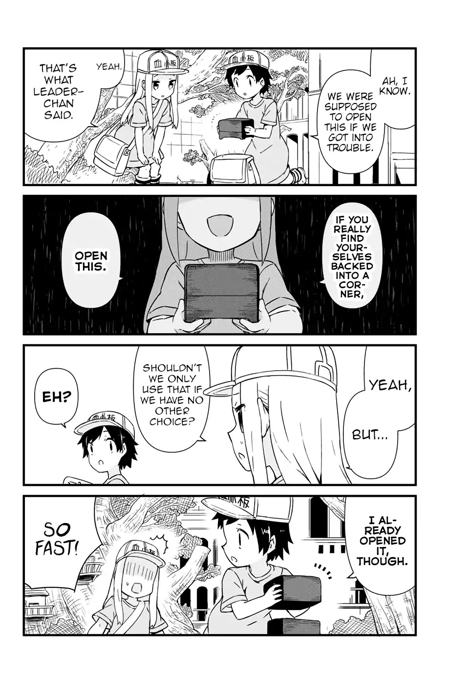 Platelets at Work Chapter 6 page 10 - Chapter 6: Letter Delivery
