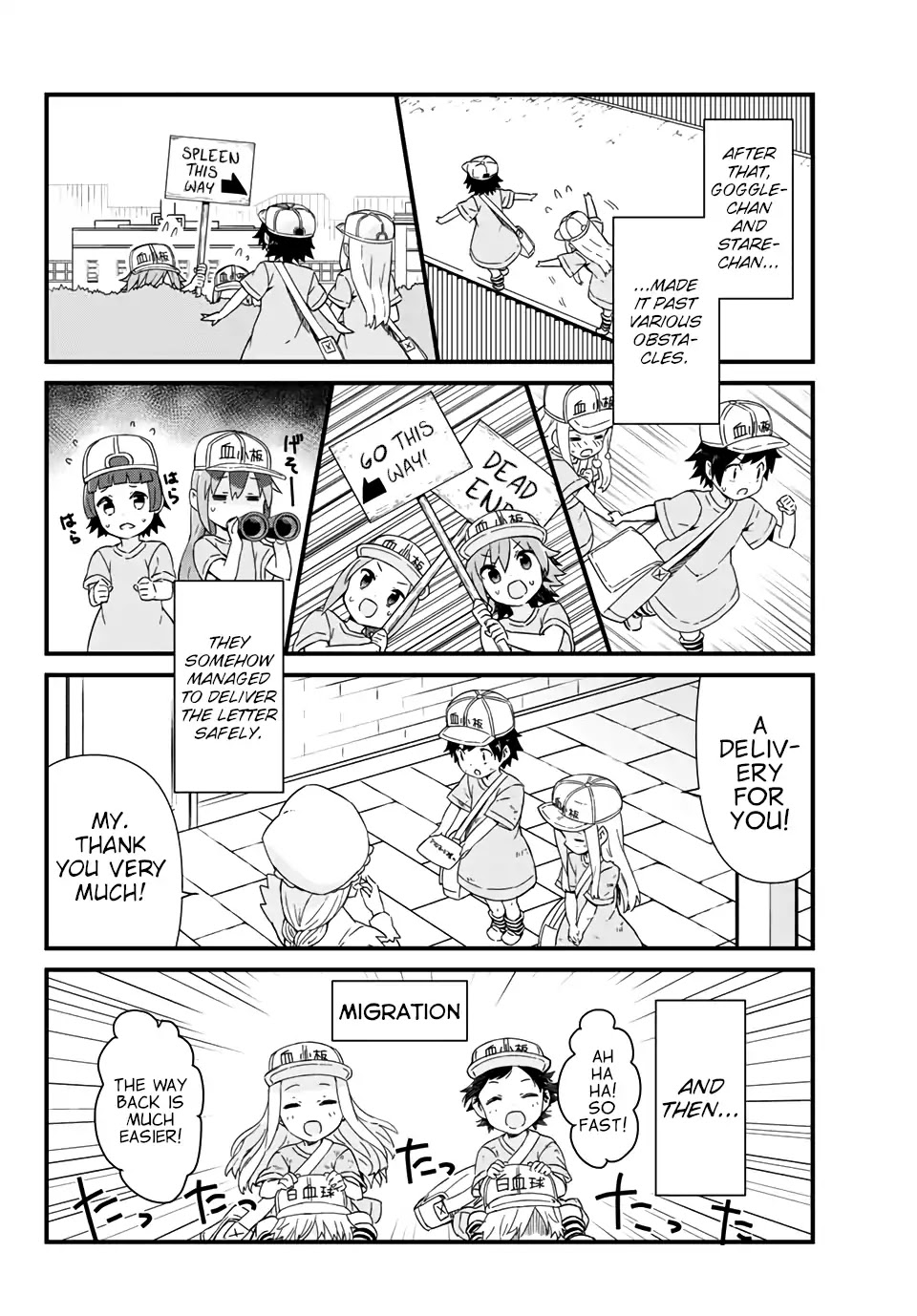 Platelets at Work Chapter 6 page 20 - Chapter 6: Letter Delivery