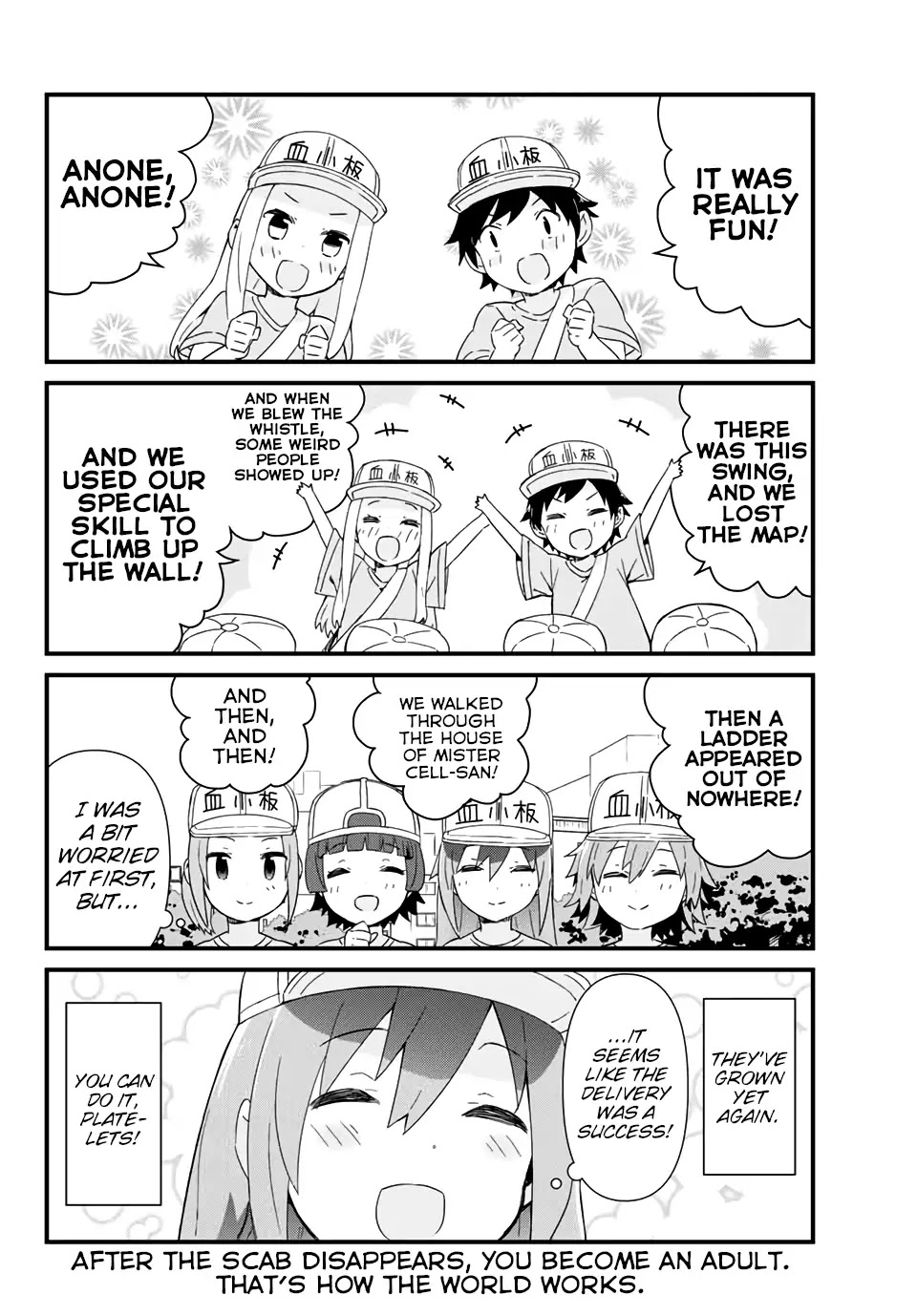 Platelets at Work Chapter 6 page 22 - Chapter 6: Letter Delivery