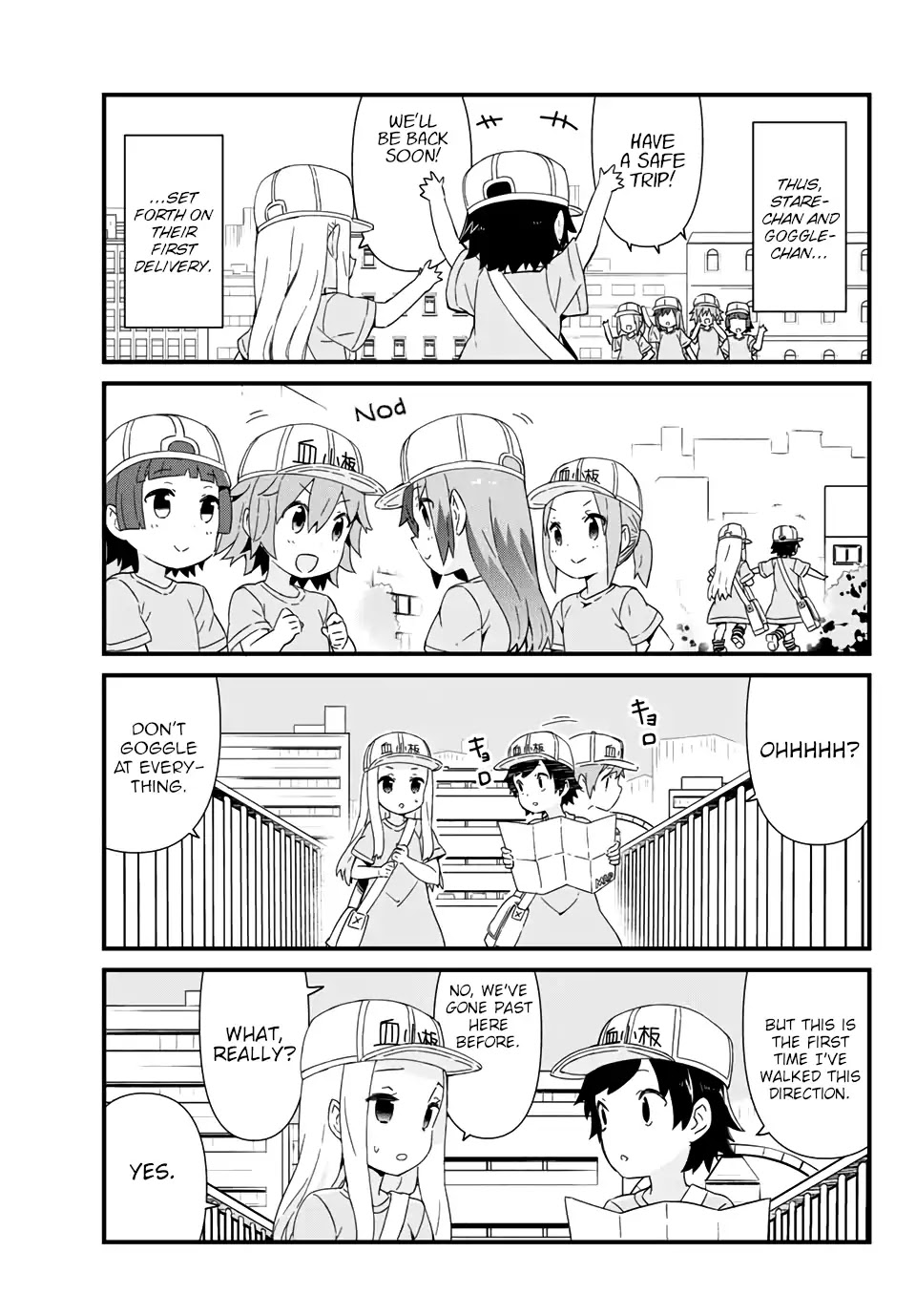Platelets at Work Chapter 6 page 3 - Chapter 6: Letter Delivery
