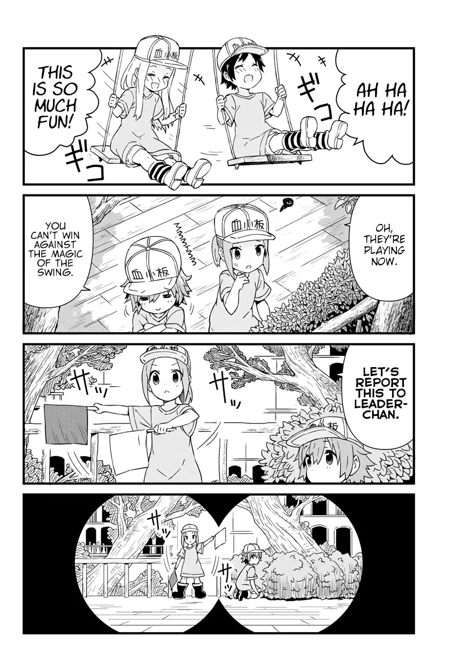Platelets at Work Chapter 6 page 6 - Chapter 6: Letter Delivery