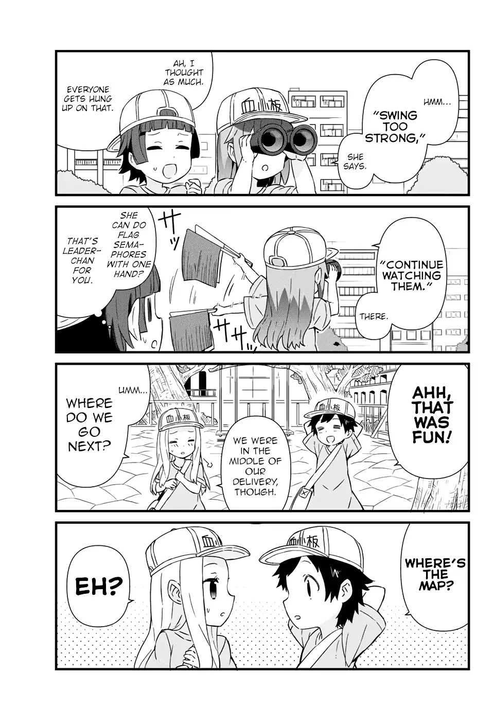Platelets at Work Chapter 6 page 7 - Chapter 6: Letter Delivery