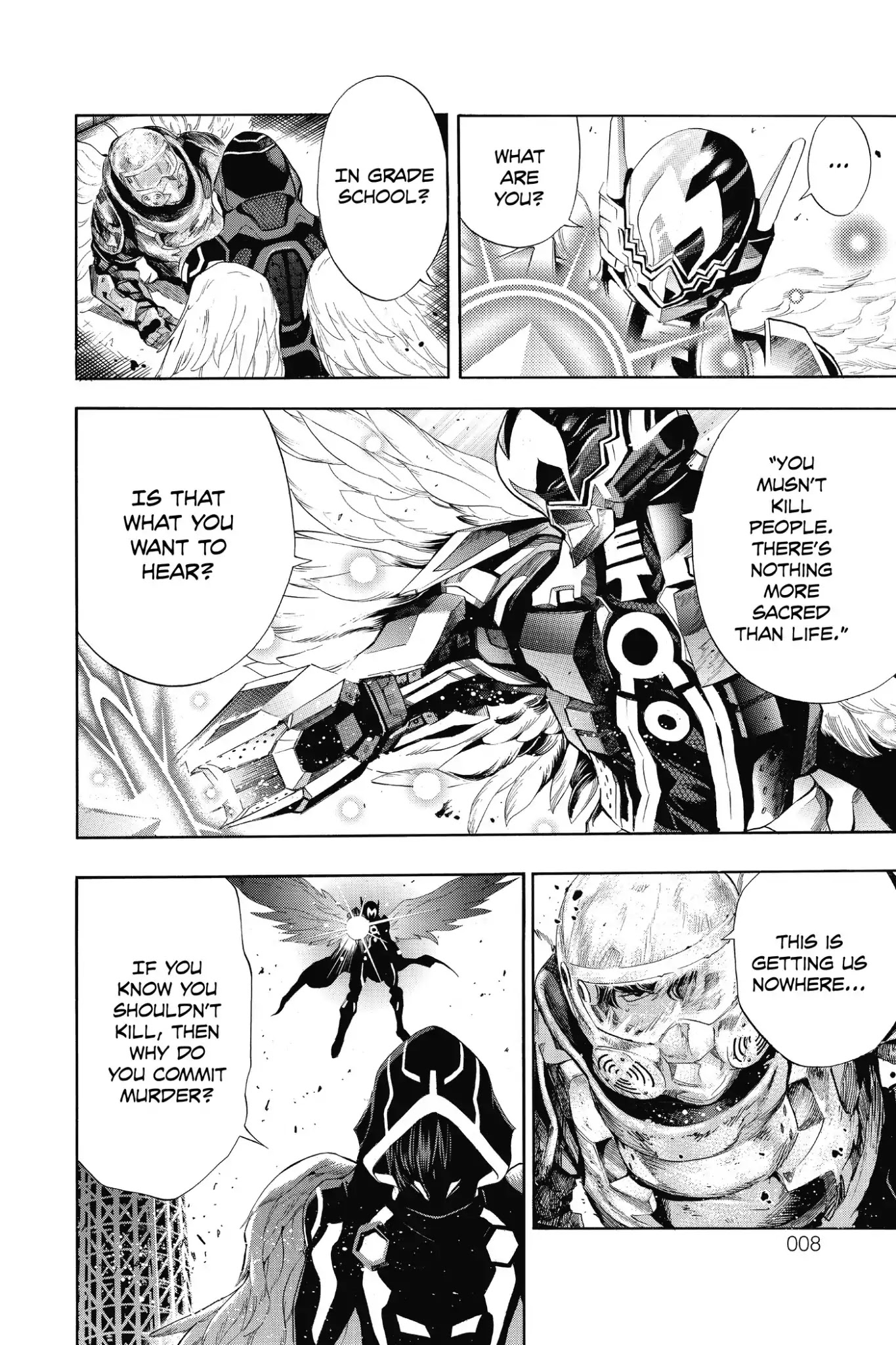 Platina End Chapter 10 page 8 - Chapter 10: Vol.4 #10: Product of Coincidence
