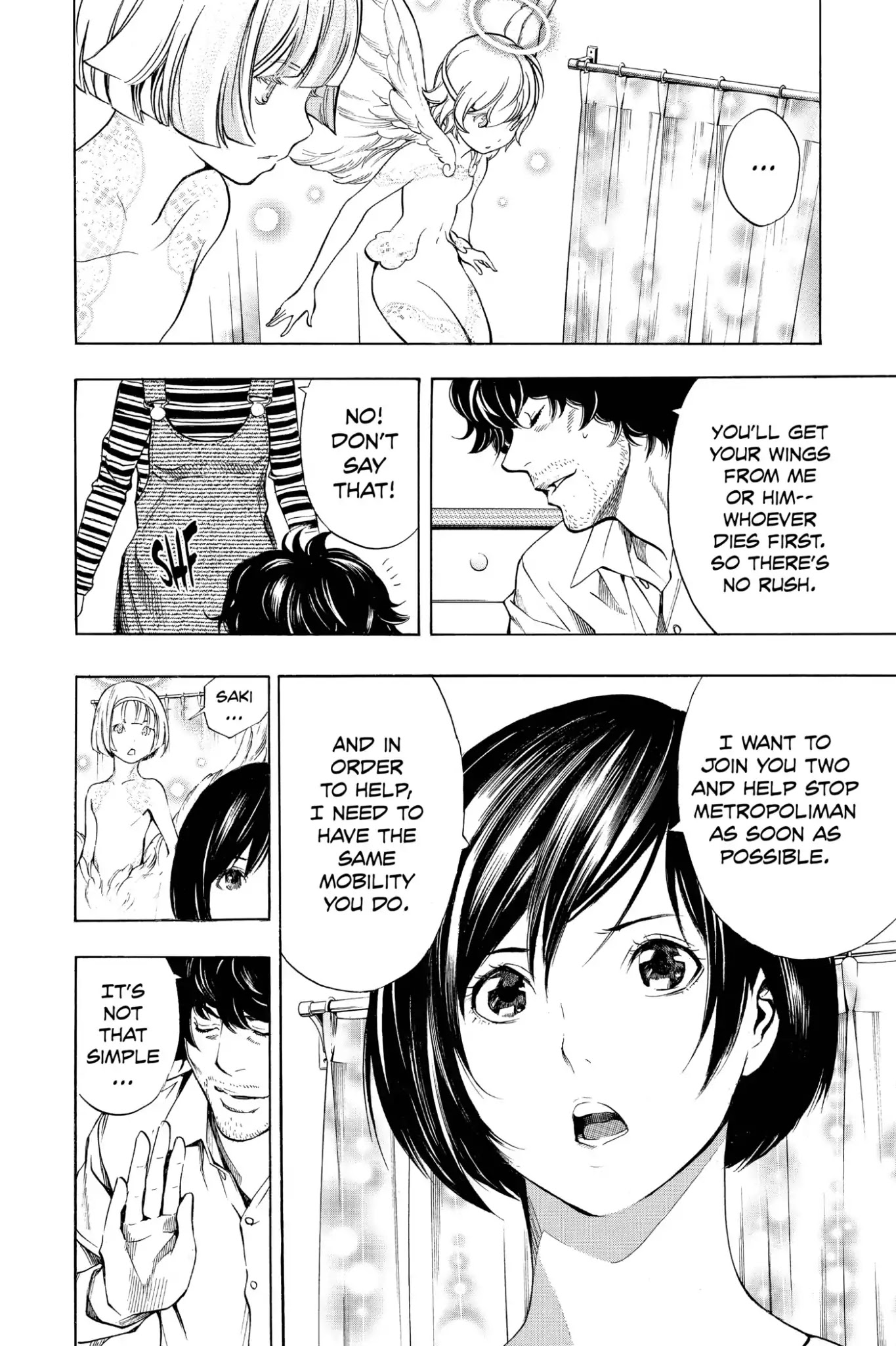 Platina End Chapter 13 page 10 - Chapter 13: Vol.5 #13: Face of Determination