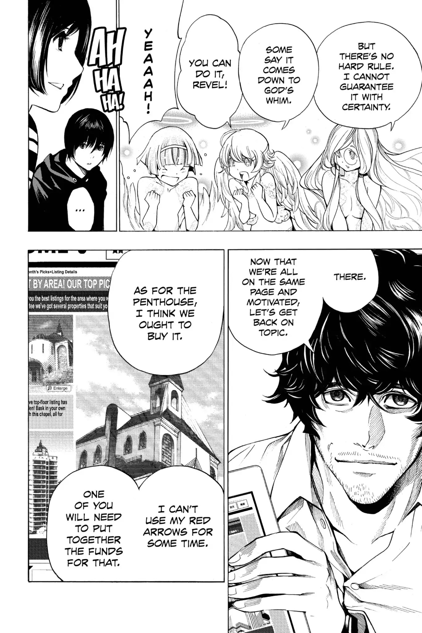 Platina End Chapter 13 page 20 - Chapter 13: Vol.5 #13: Face of Determination