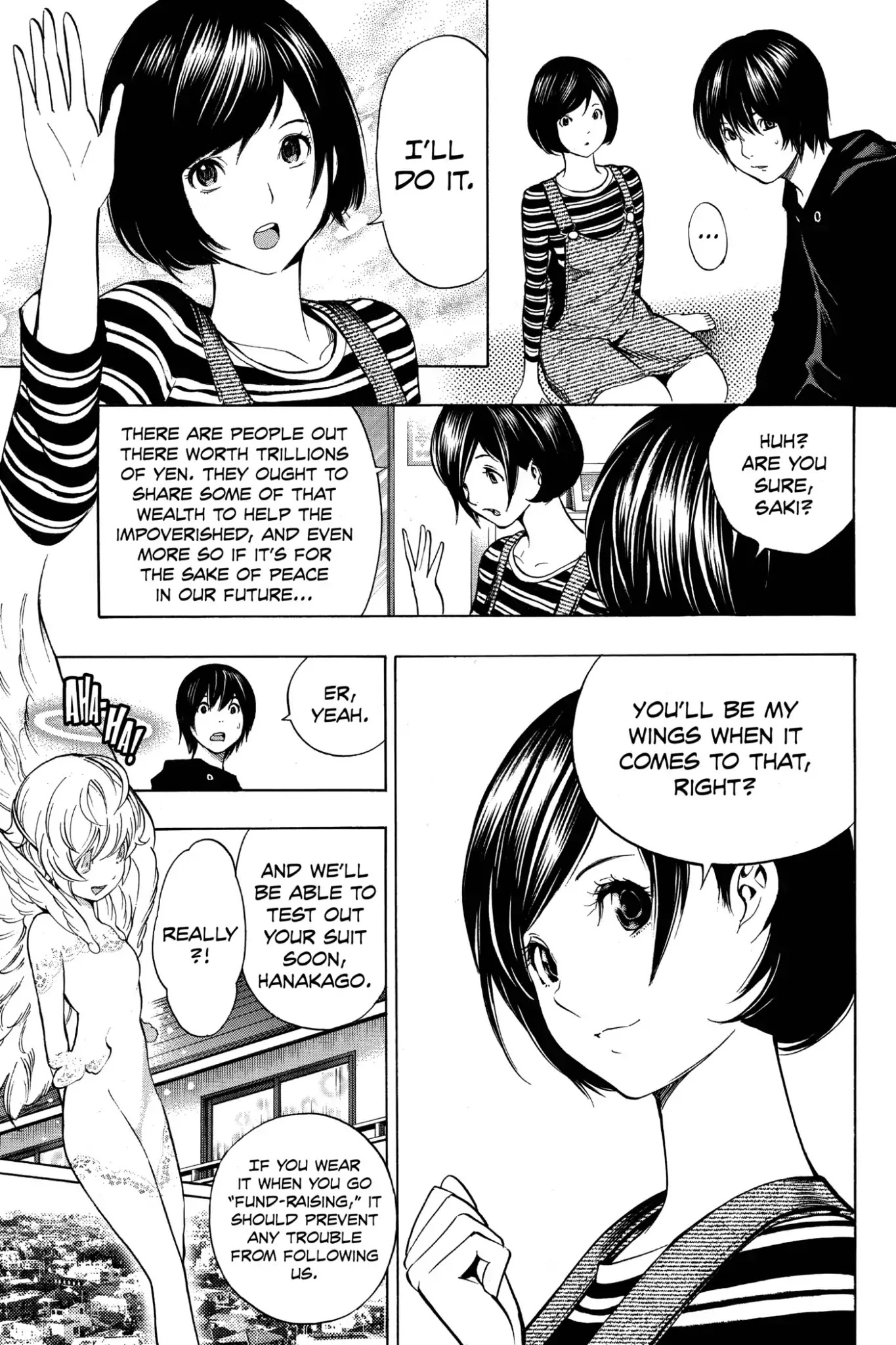 Platina End Chapter 13 page 21 - Chapter 13: Vol.5 #13: Face of Determination