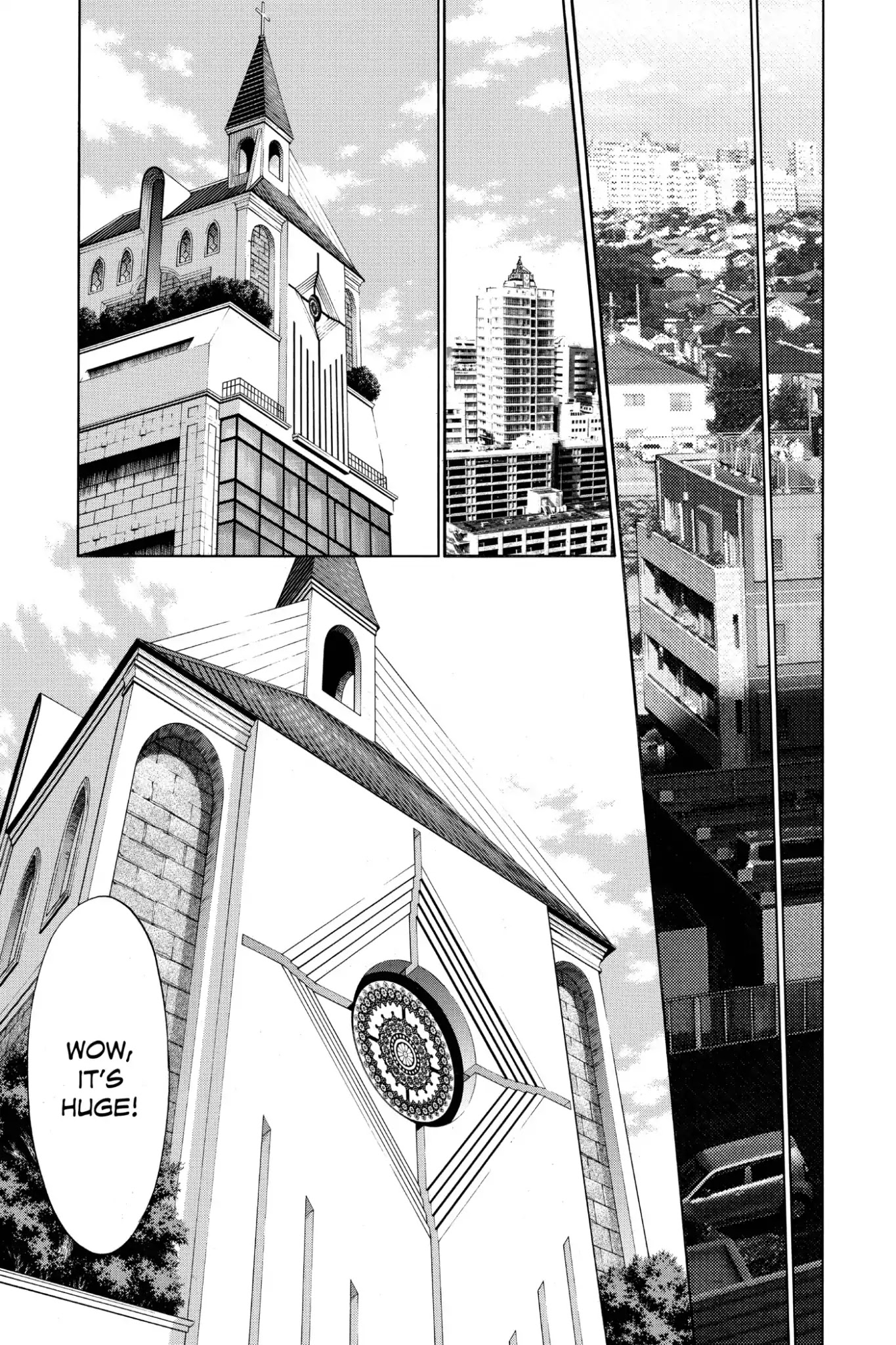 Platina End Chapter 13 page 36 - Chapter 13: Vol.5 #13: Face of Determination