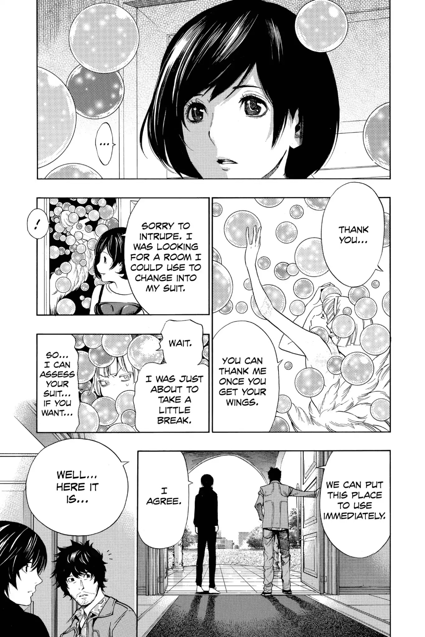 Platina End Chapter 13 page 41 - Chapter 13: Vol.5 #13: Face of Determination