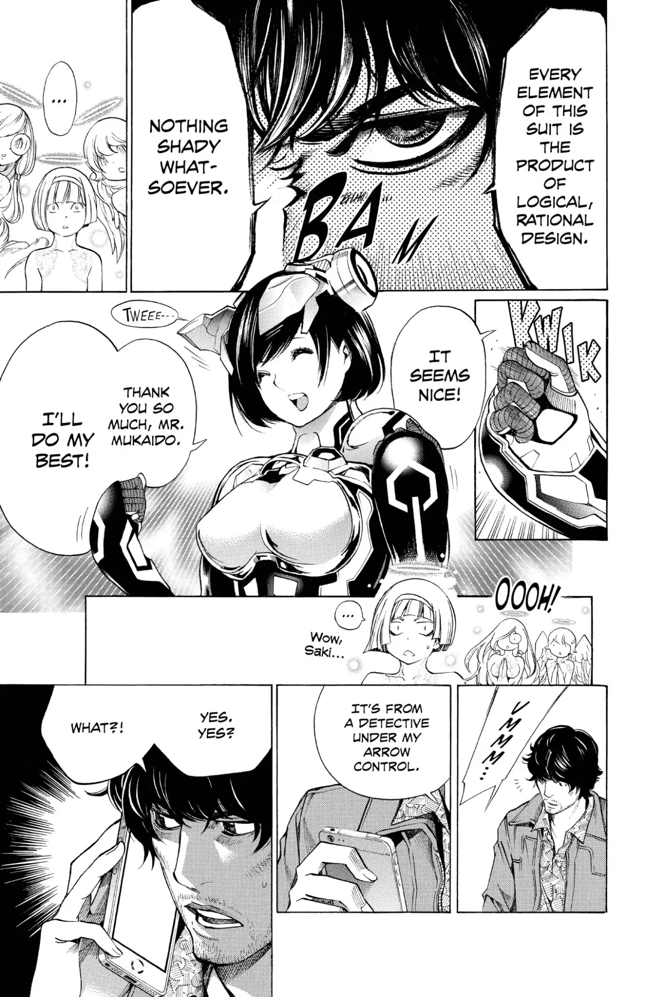Platina End Chapter 13 page 45 - Chapter 13: Vol.5 #13: Face of Determination