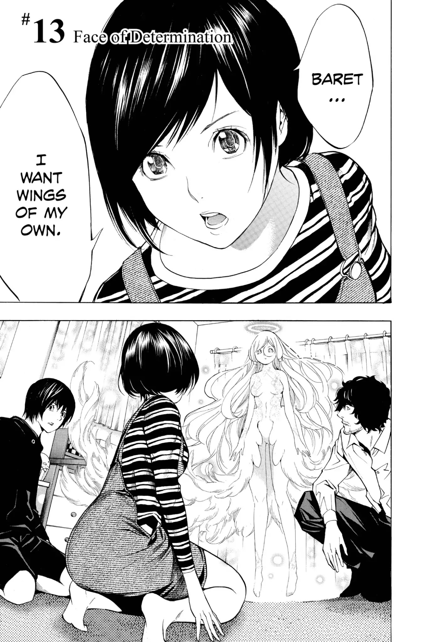 Platina End Chapter 13 page 5 - Chapter 13: Vol.5 #13: Face of Determination