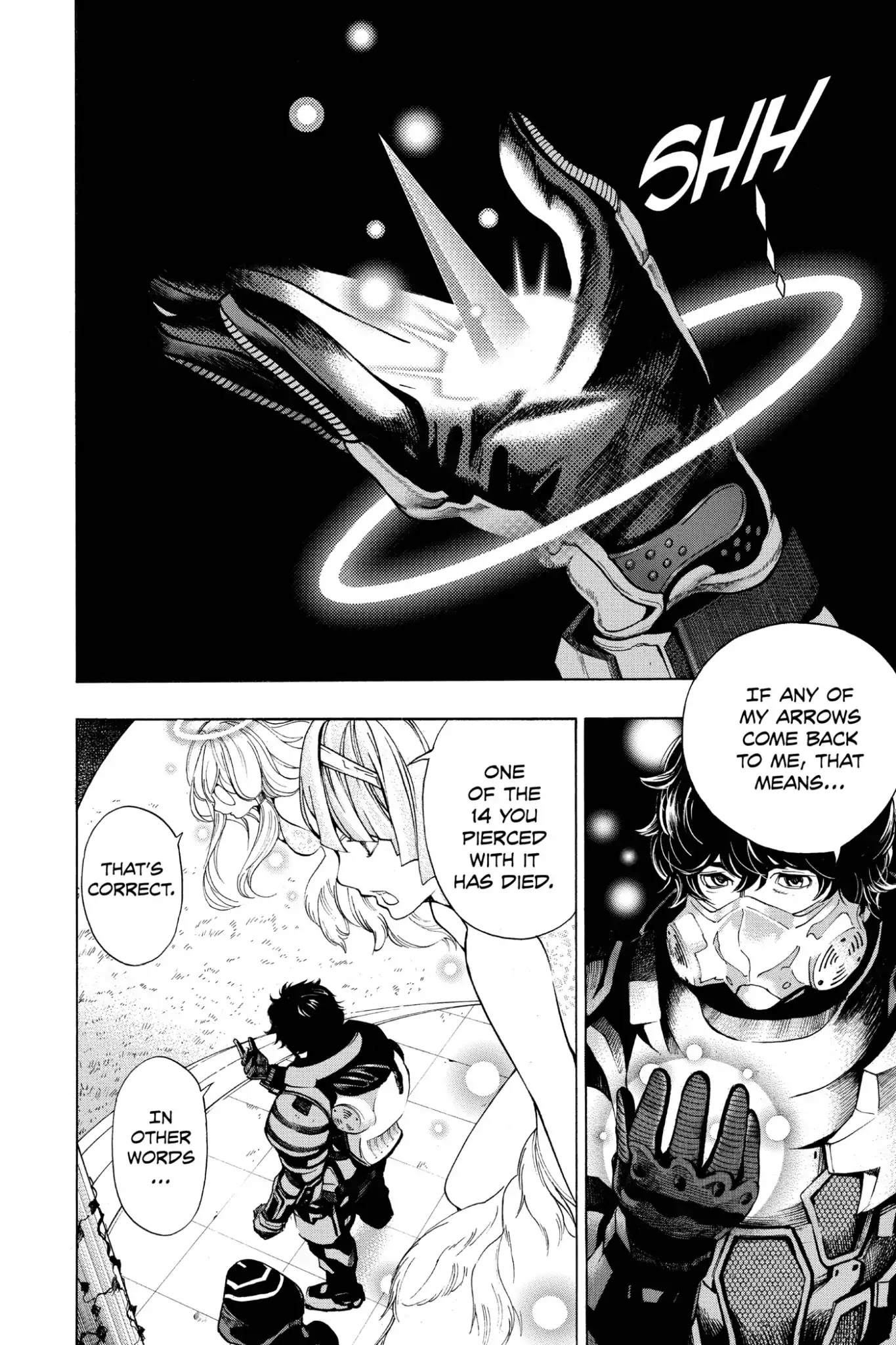 Platina End Chapter 13 page 50 - Chapter 13: Vol.5 #13: Face of Determination