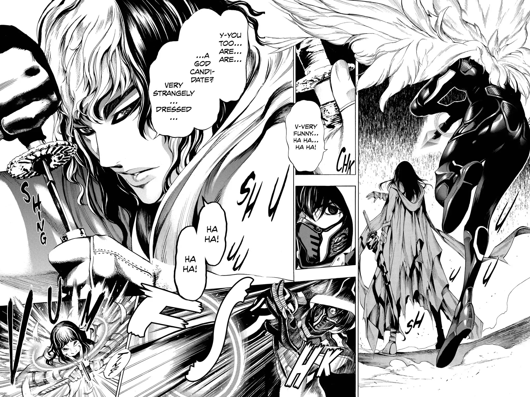 Platina End Chapter 13 page 59 - Chapter 13: Vol.5 #13: Face of Determination