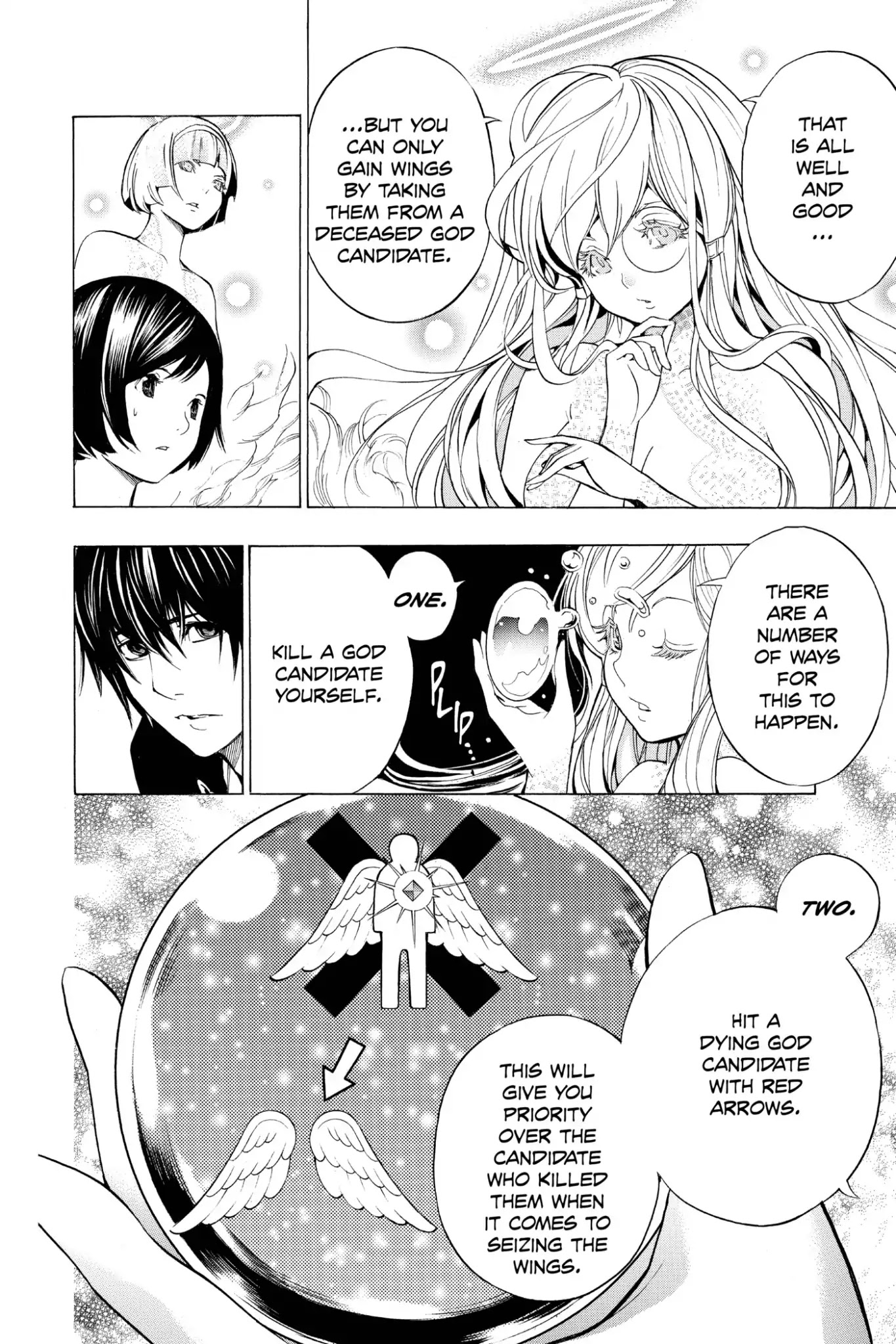 Platina End Chapter 13 page 6 - Chapter 13: Vol.5 #13: Face of Determination