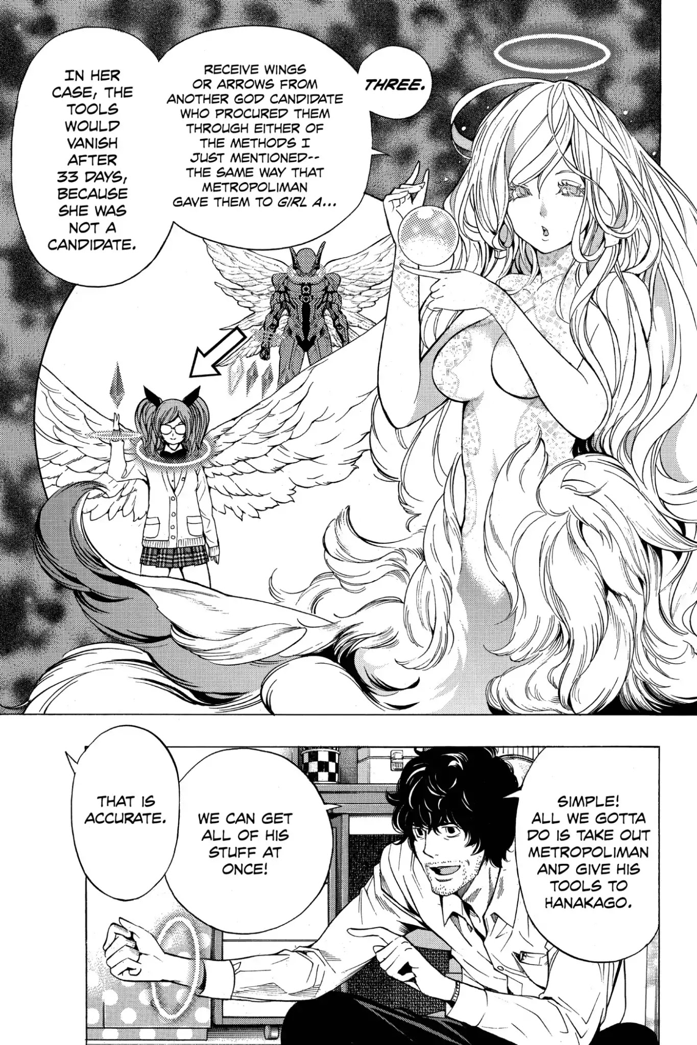 Platina End Chapter 13 page 7 - Chapter 13: Vol.5 #13: Face of Determination