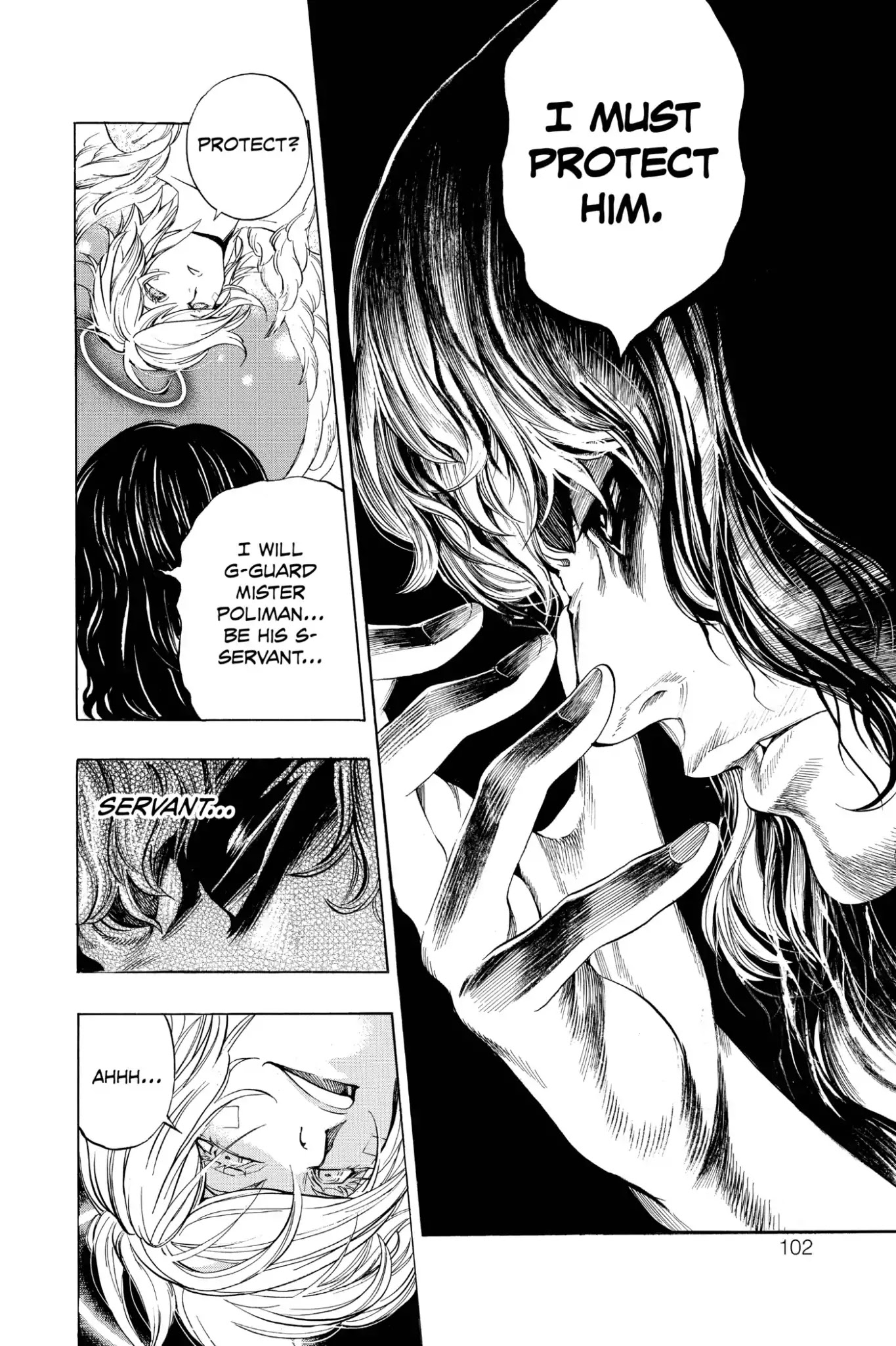 Platina End Chapter 14 page 34 - Chapter 14: Vol.5 #14: The Man in the Mirror