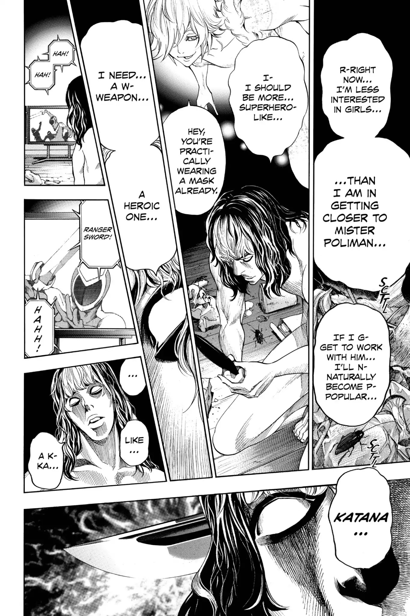 Platina End Chapter 14 page 36 - Chapter 14: Vol.5 #14: The Man in the Mirror