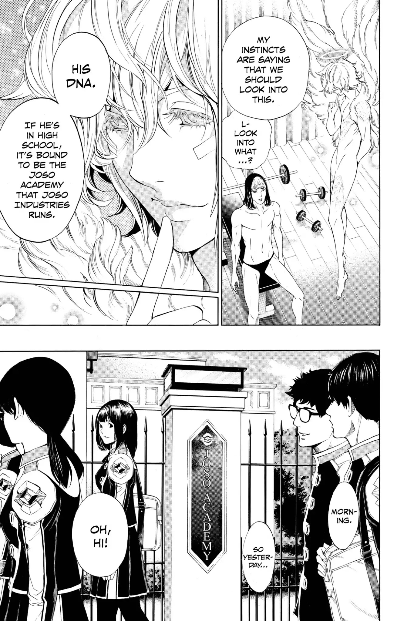 Platina End Chapter 14 page 41 - Chapter 14: Vol.5 #14: The Man in the Mirror