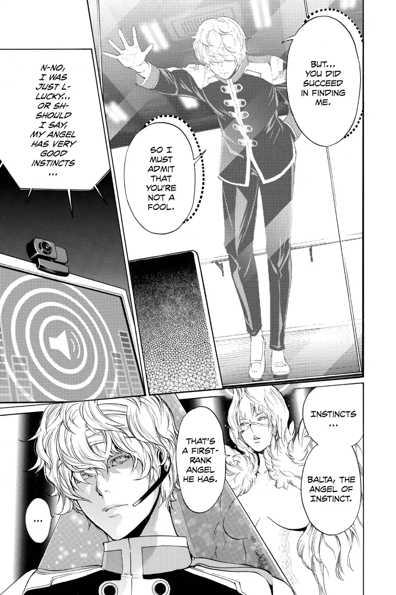 Platina End Chapter 14 page 53 - Chapter 14: Vol.5 #14: The Man in the Mirror