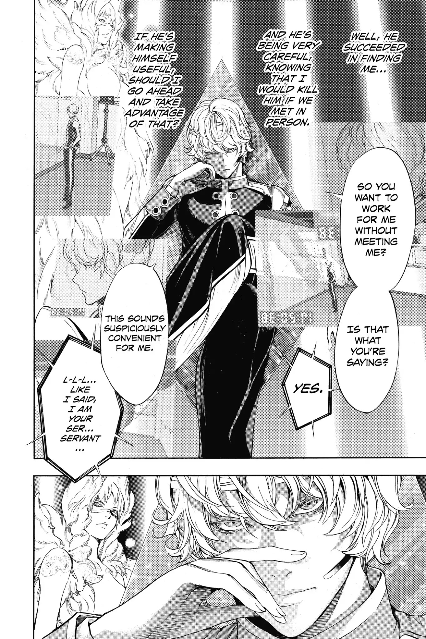 Platina End Chapter 14 page 54 - Chapter 14: Vol.5 #14: The Man in the Mirror