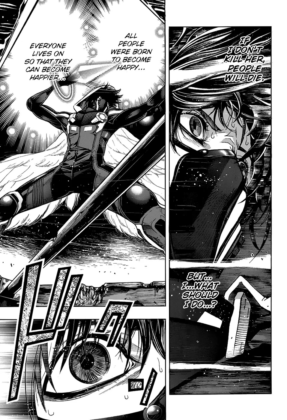 Platina End Chapter 20 page 12 - Chapter 20: Attack & Defense, Two Sides of the Same Coin