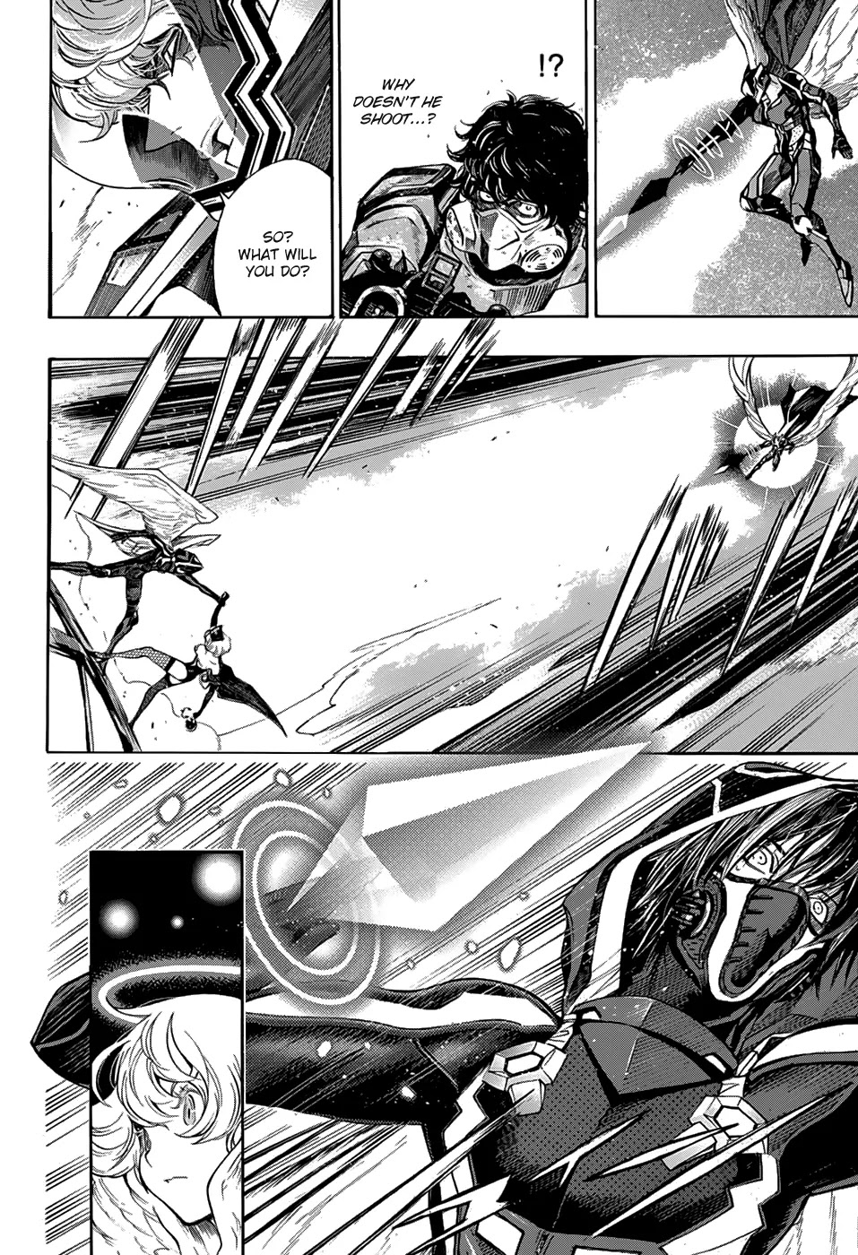 Platina End Chapter 20 page 22 - Chapter 20: Attack & Defense, Two Sides of the Same Coin