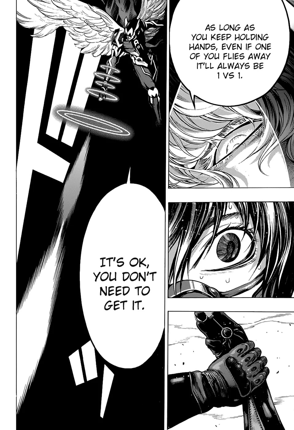 Platina End Chapter 20 page 24 - Chapter 20: Attack & Defense, Two Sides of the Same Coin