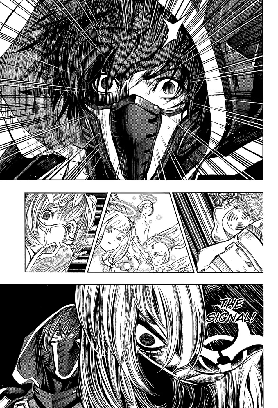 Platina End Chapter 20 page 25 - Chapter 20: Attack & Defense, Two Sides of the Same Coin