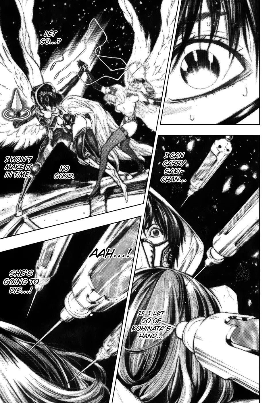 Platina End Chapter 20 page 34 - Chapter 20: Attack & Defense, Two Sides of the Same Coin