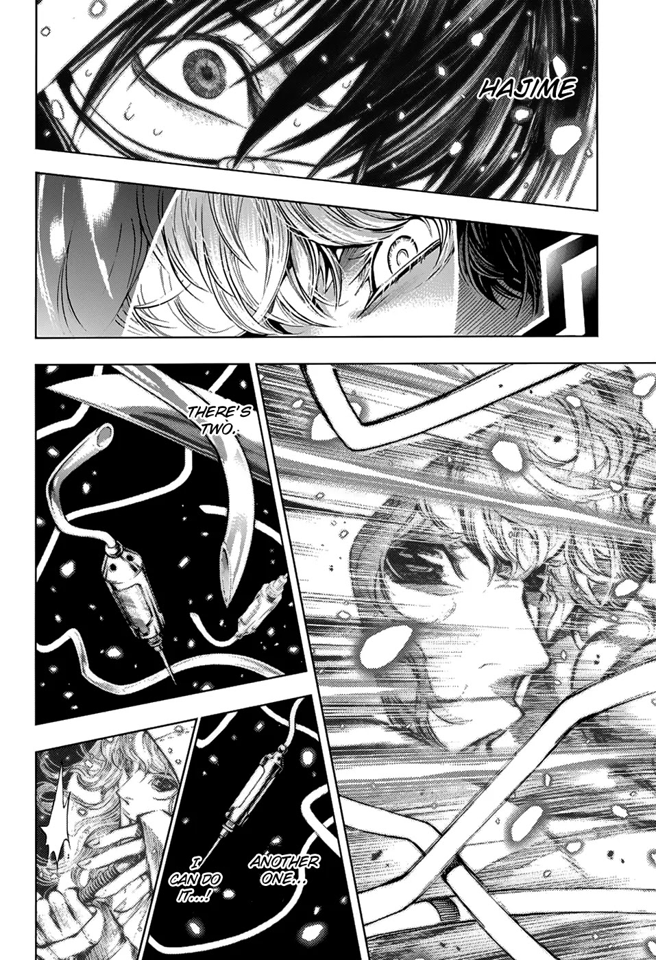 Platina End Chapter 20 page 37 - Chapter 20: Attack & Defense, Two Sides of the Same Coin