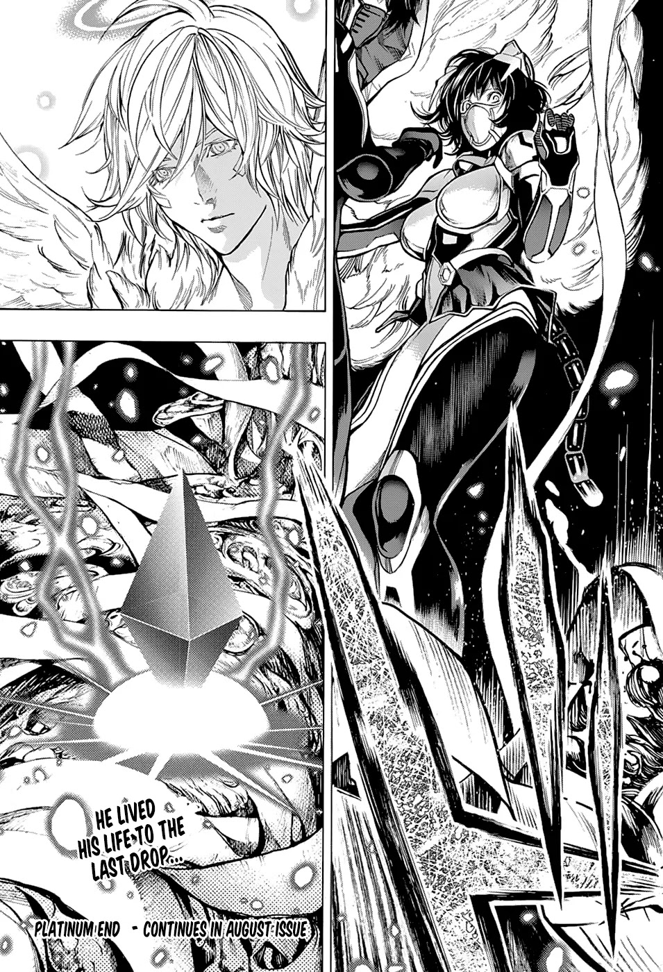 Platina End Chapter 20 page 48 - Chapter 20: Attack & Defense, Two Sides of the Same Coin