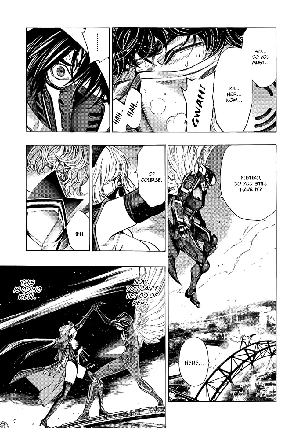Platina End Chapter 20 page 8 - Chapter 20: Attack & Defense, Two Sides of the Same Coin