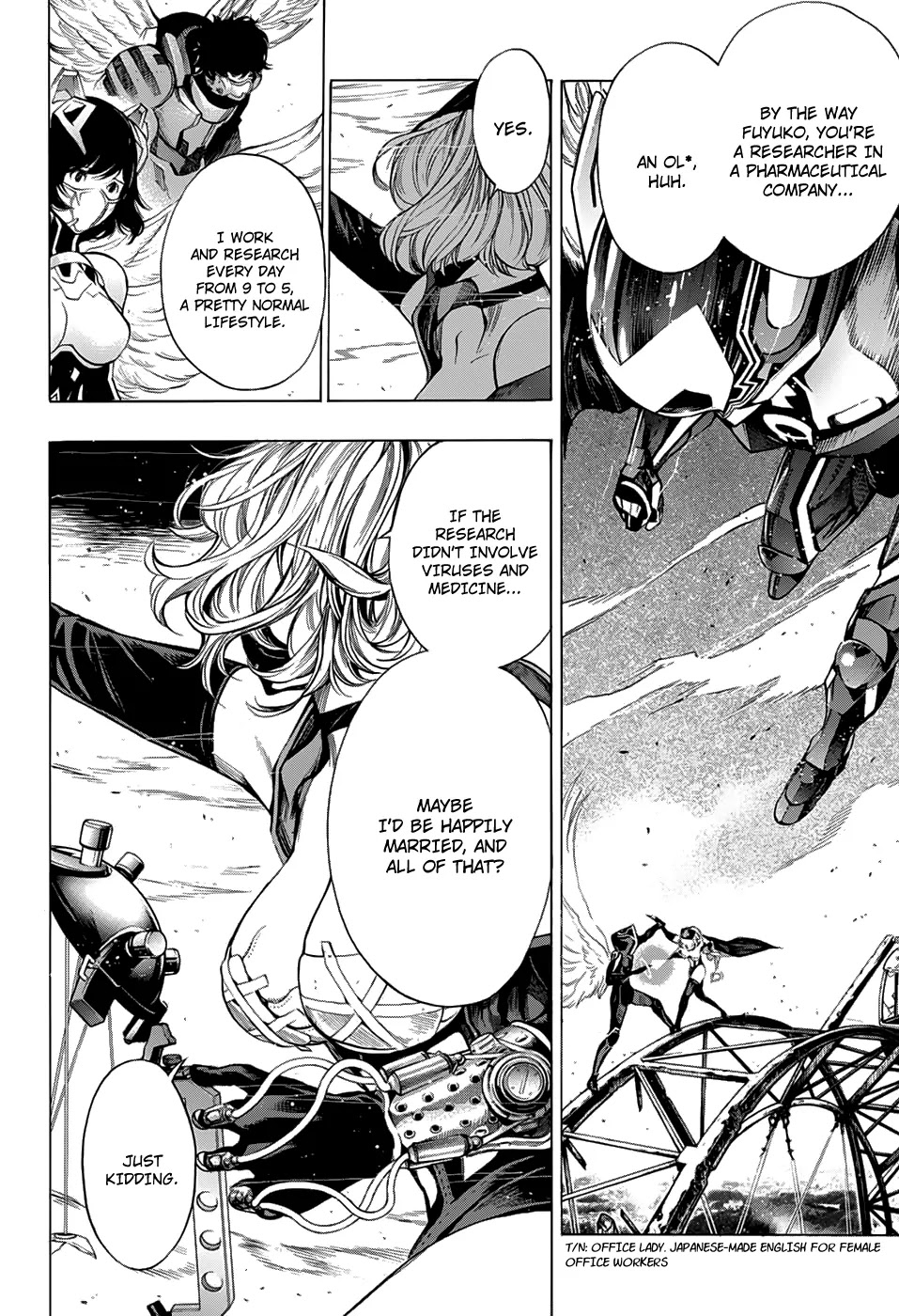 Platina End Chapter 20 page 9 - Chapter 20: Attack & Defense, Two Sides of the Same Coin