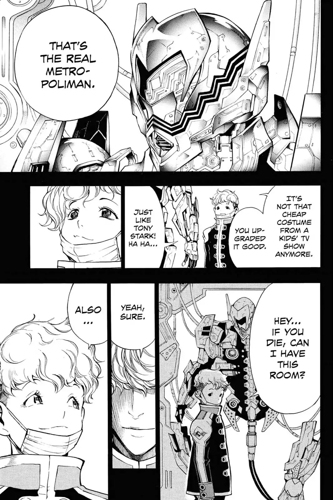Platina End Chapter 27 page 35 - Chapter 27: At the Same Table