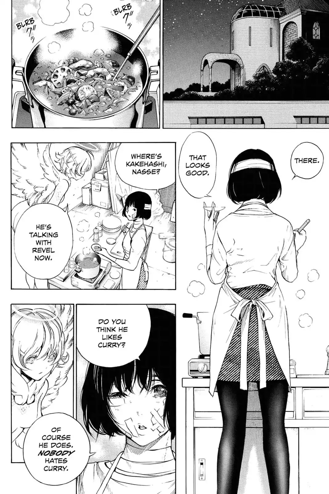 Platina End Chapter 27 page 38 - Chapter 27: At the Same Table