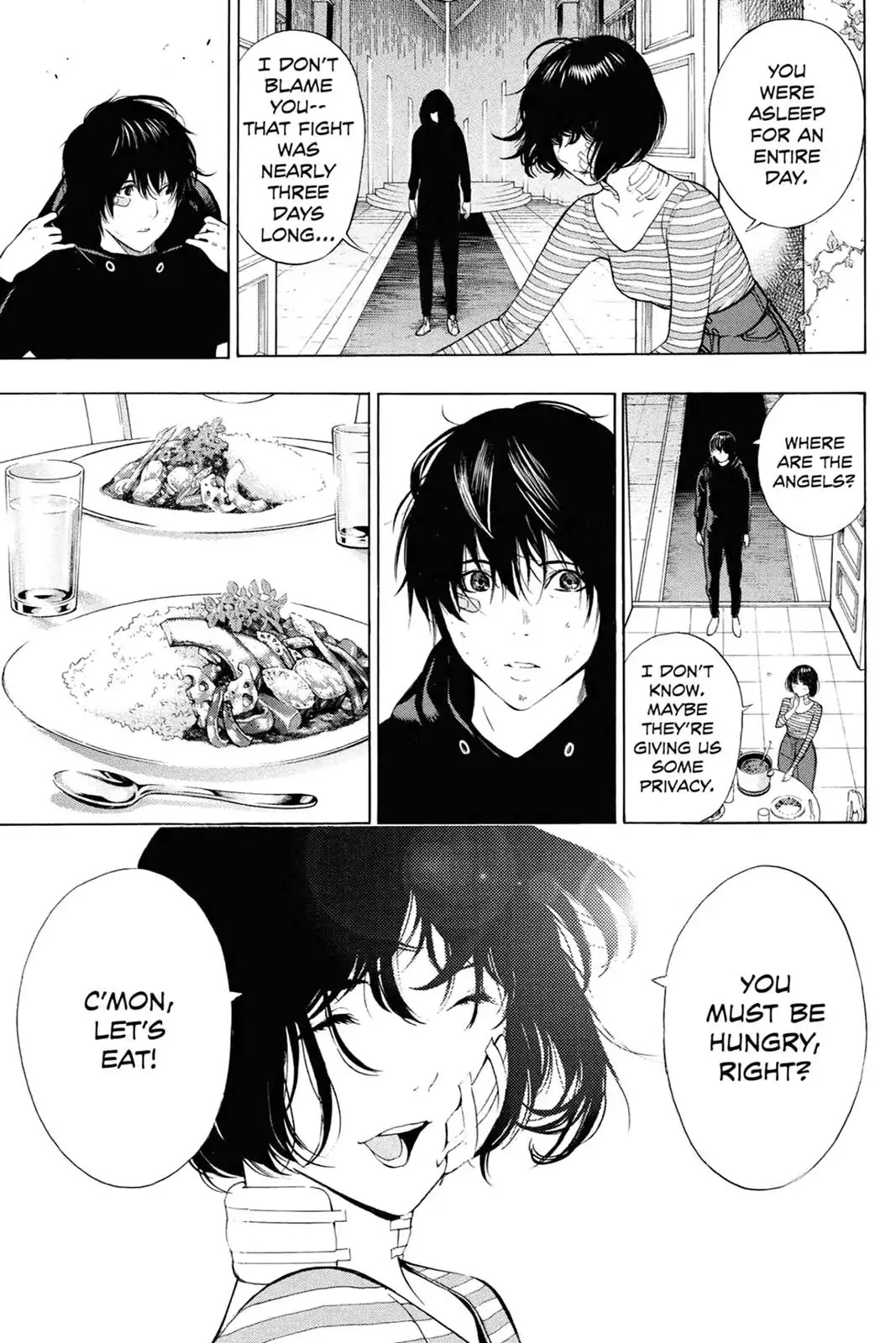 Platina End Chapter 27 page 49 - Chapter 27: At the Same Table