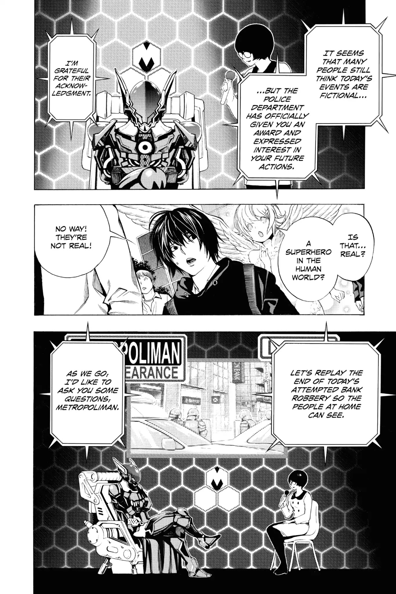 Platina End Chapter 3 page 10 - Chapter 3: Vol.1 #3: Hero of Justice