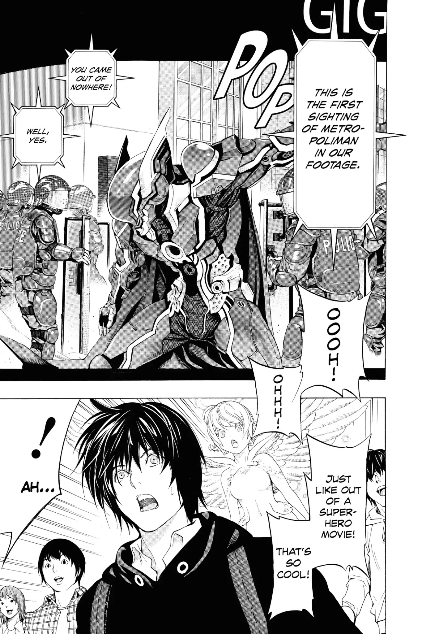 Platina End Chapter 3 page 11 - Chapter 3: Vol.1 #3: Hero of Justice