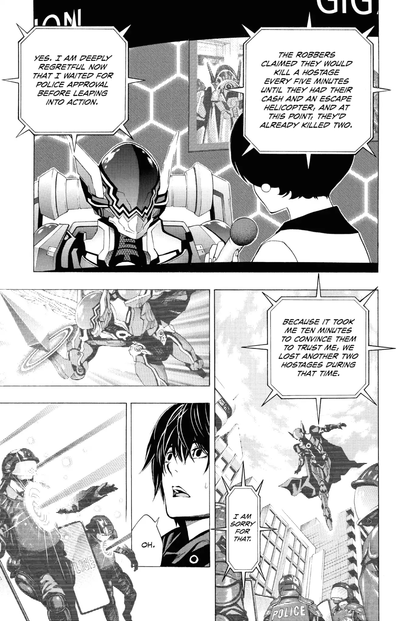 Platina End Chapter 3 page 13 - Chapter 3: Vol.1 #3: Hero of Justice
