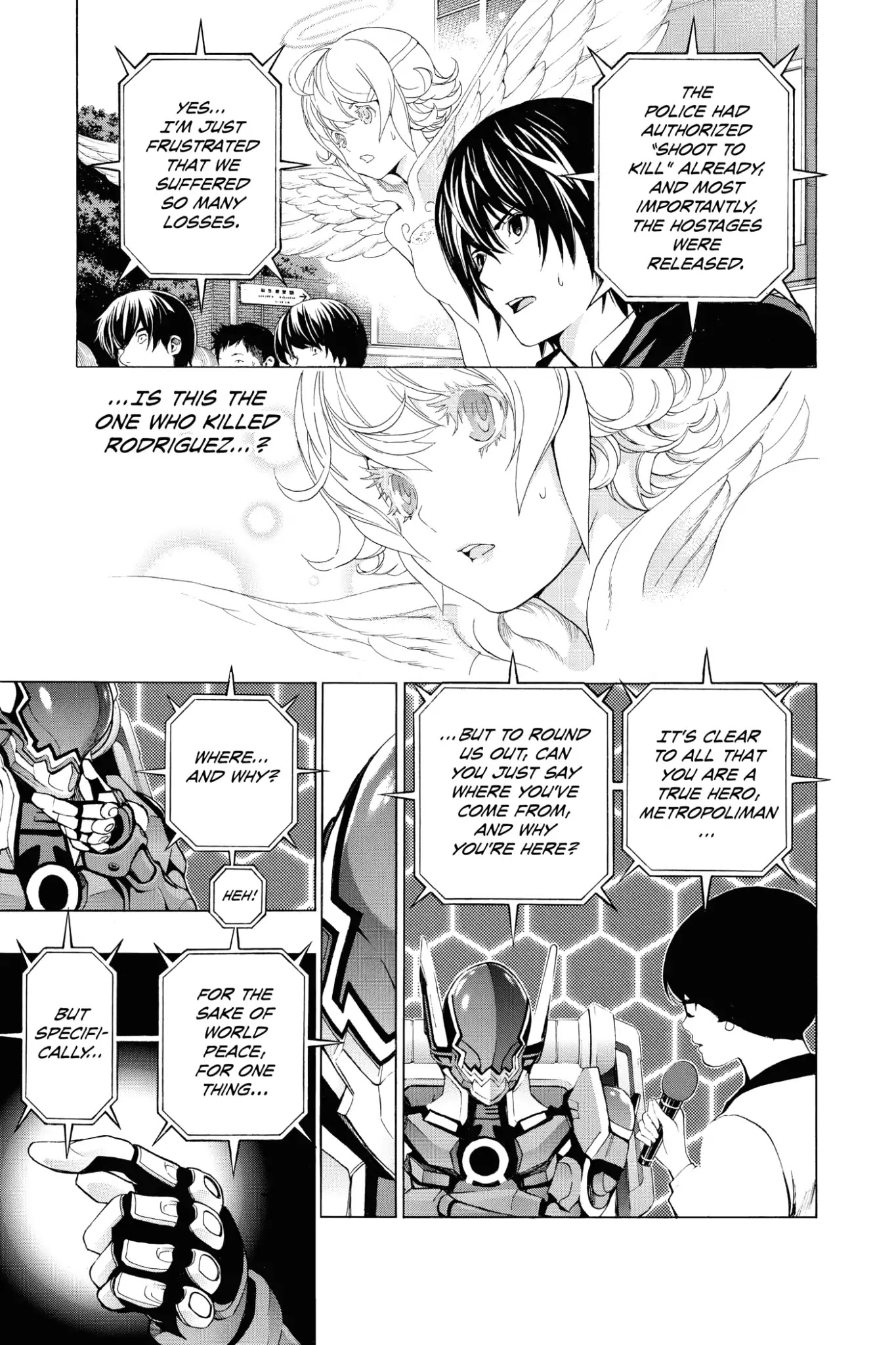 Platina End Chapter 3 page 24 - Chapter 3: Vol.1 #3: Hero of Justice