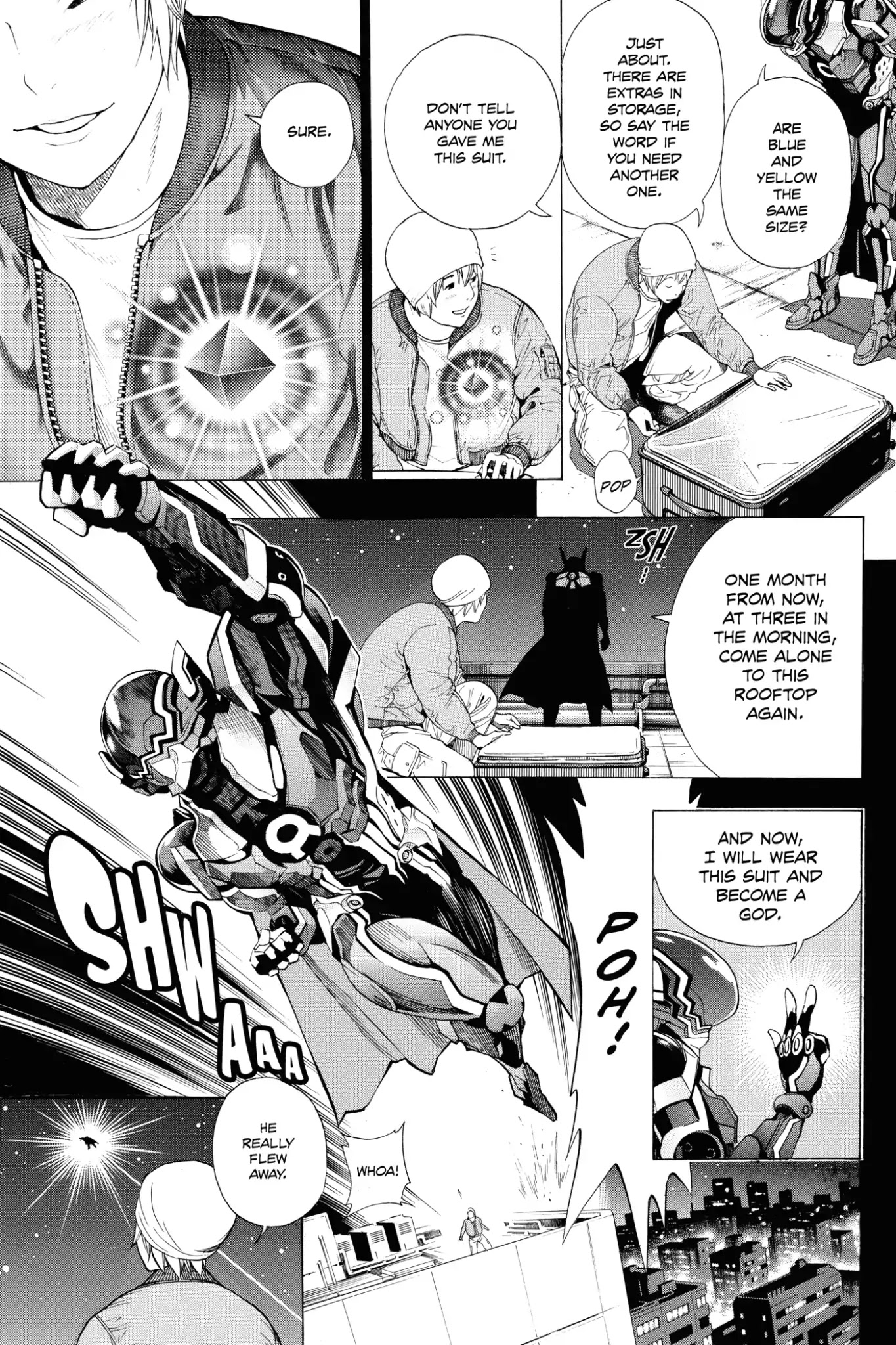Platina End Chapter 3 page 3 - Chapter 3: Vol.1 #3: Hero of Justice