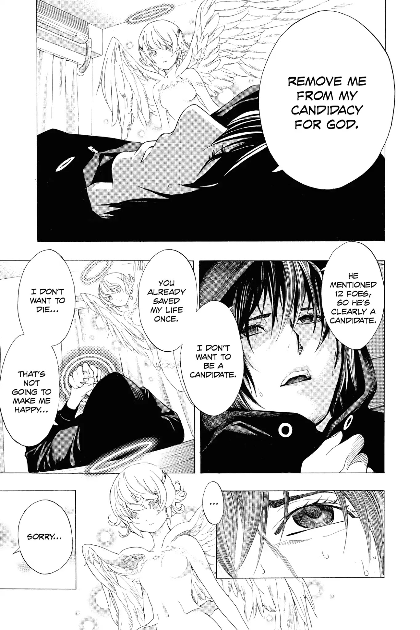 Platina End Chapter 3 page 36 - Chapter 3: Vol.1 #3: Hero of Justice