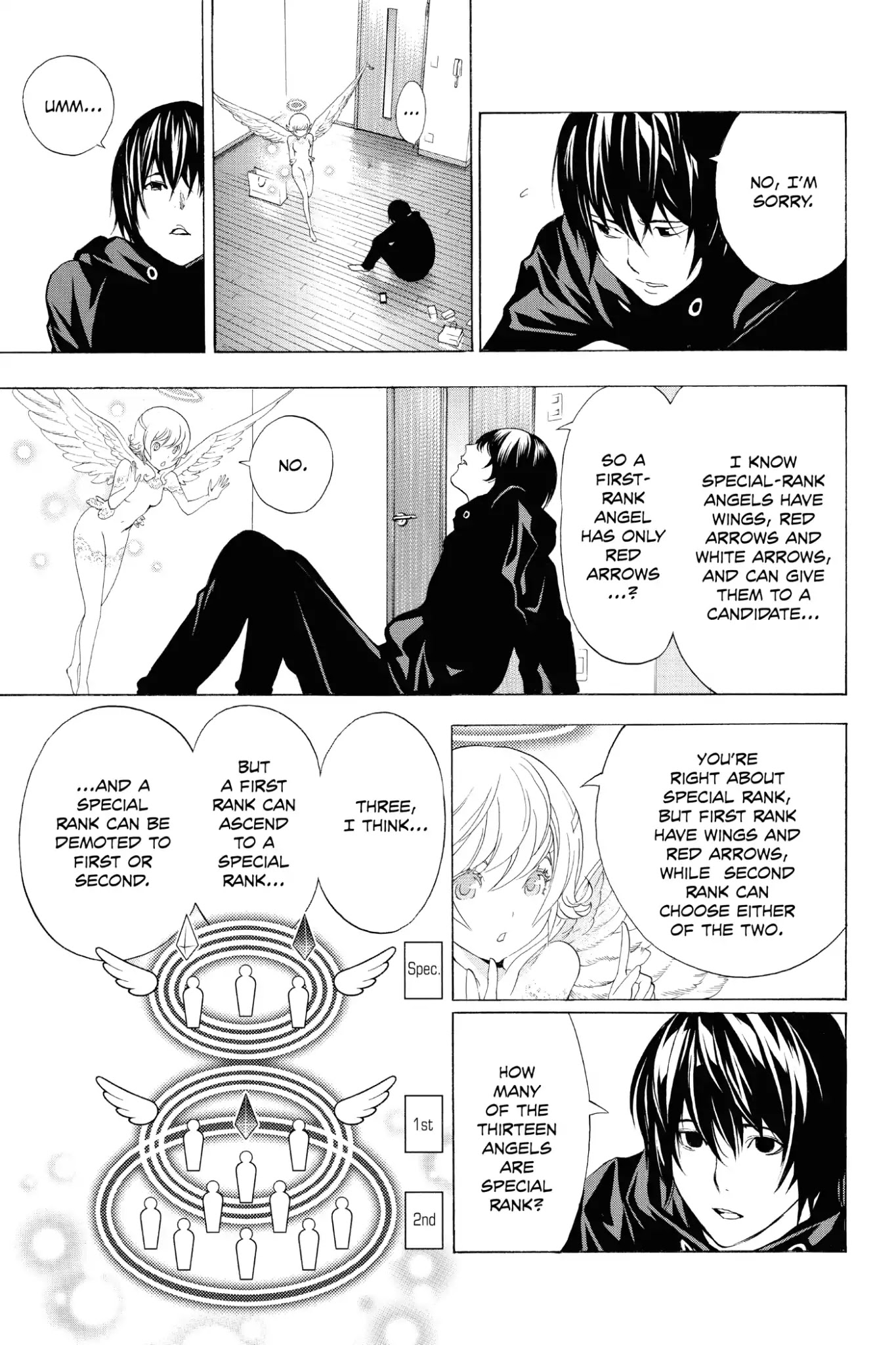 Platina End Chapter 3 page 40 - Chapter 3: Vol.1 #3: Hero of Justice