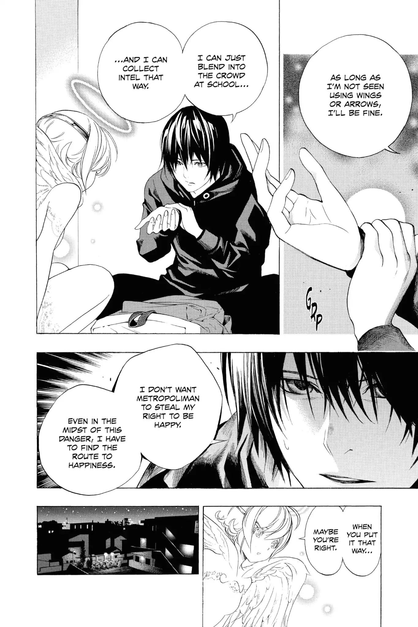 Platina End Chapter 3 page 45 - Chapter 3: Vol.1 #3: Hero of Justice