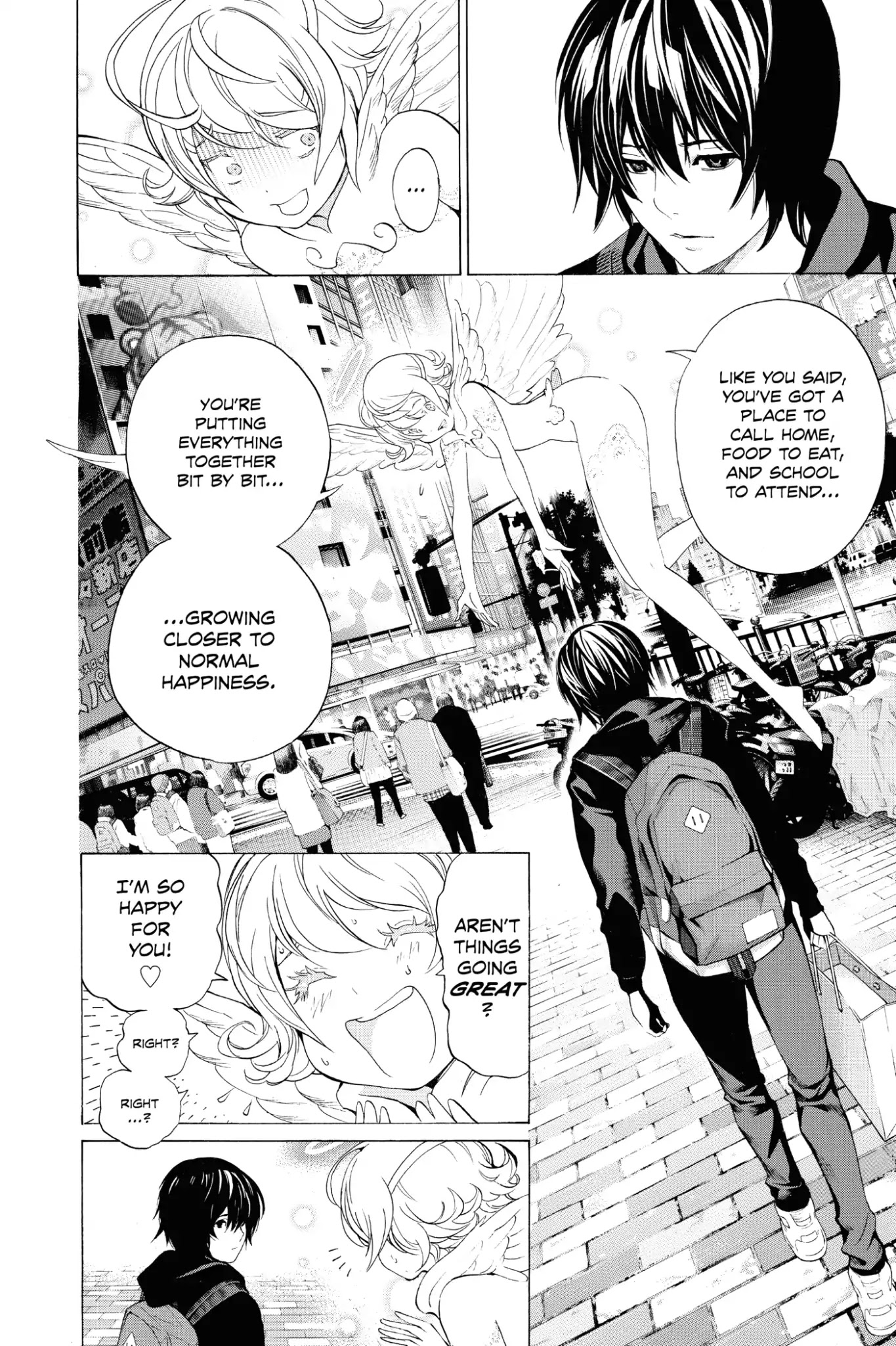 Platina End Chapter 3 page 6 - Chapter 3: Vol.1 #3: Hero of Justice