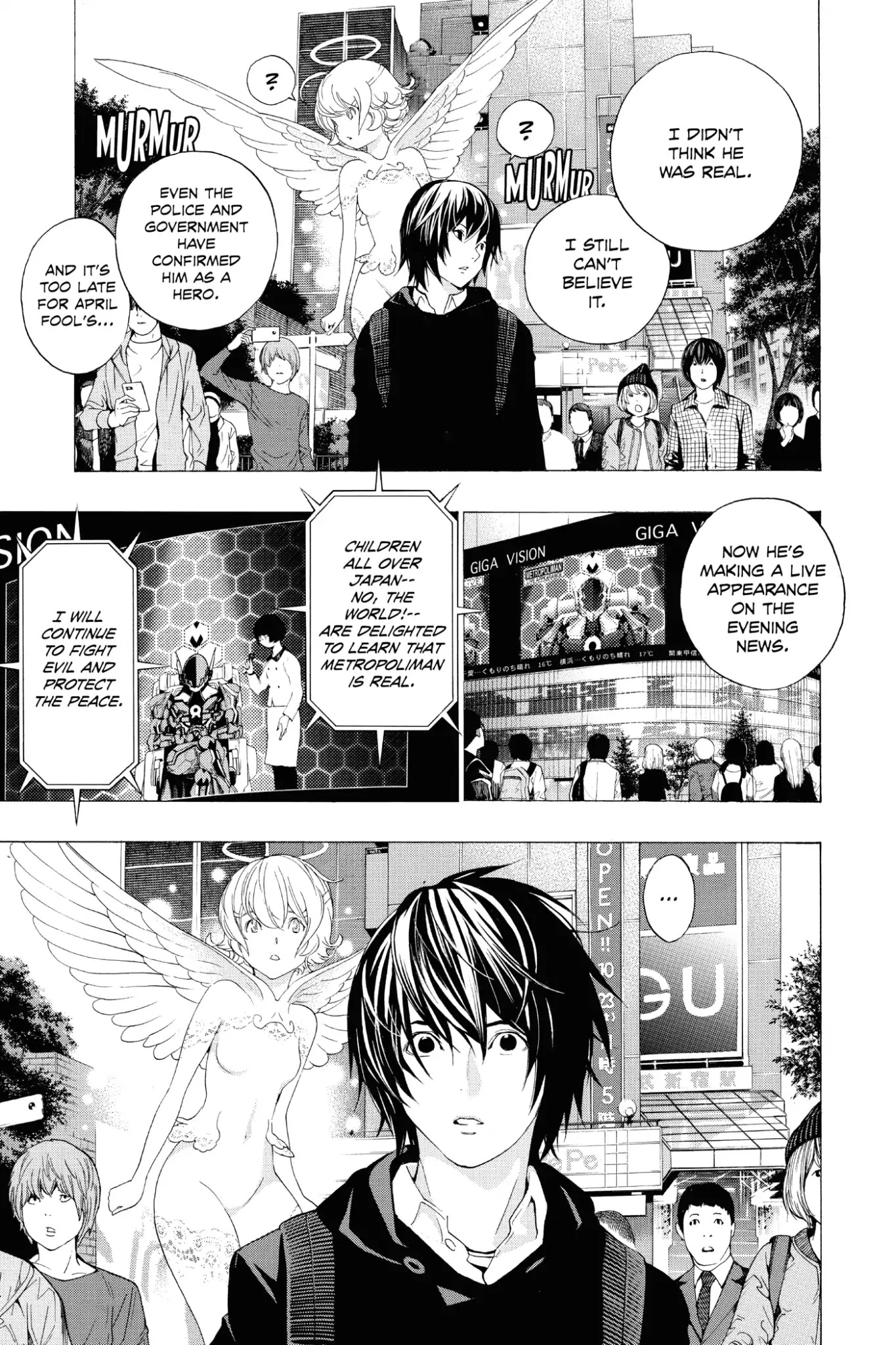 Platina End Chapter 3 page 9 - Chapter 3: Vol.1 #3: Hero of Justice