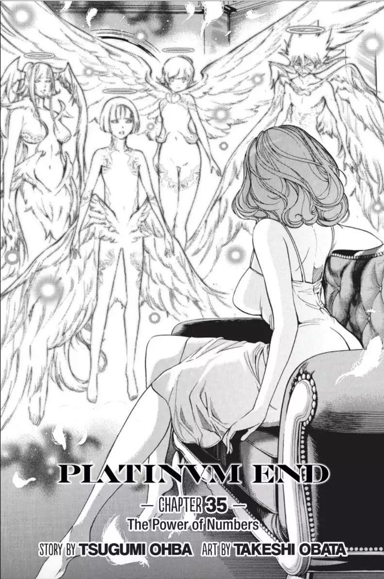 Platina End Chapter 35 page 1 - Chapter 35: The Powers of Numbers